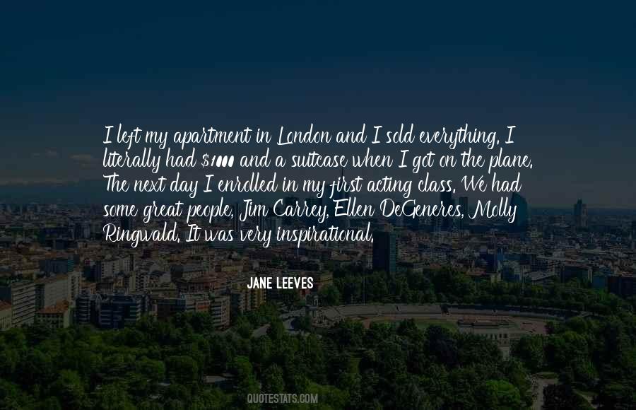 Jane Leeves Quotes #1464720