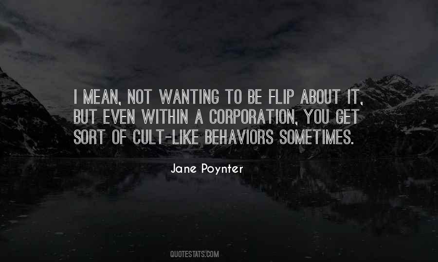 Jane Poynter Quotes #1747750