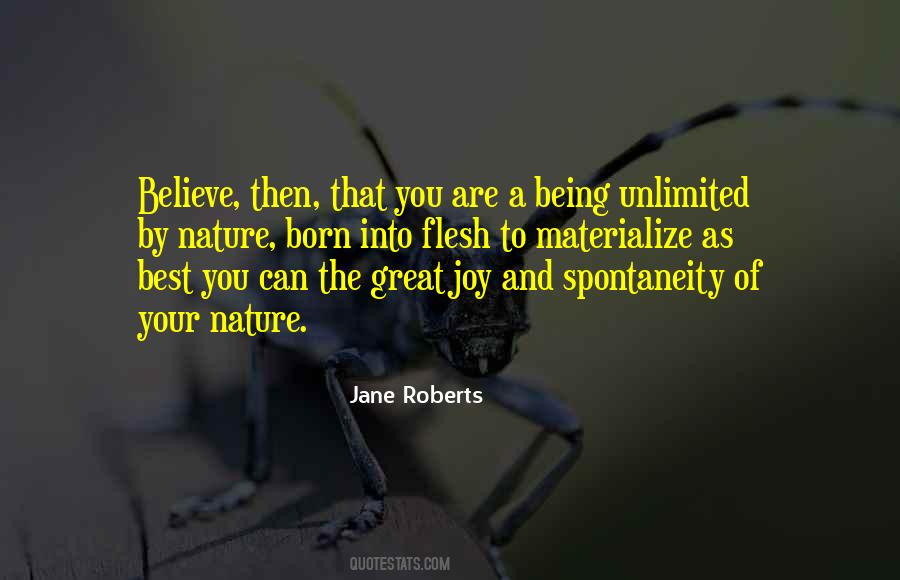 Jane Roberts Quotes #1439849