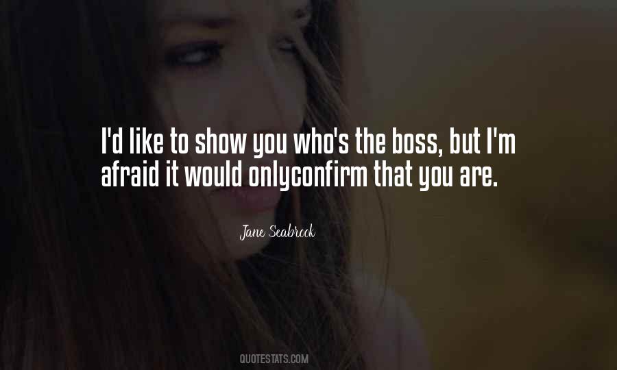 Jane Seabrook Quotes #1044219