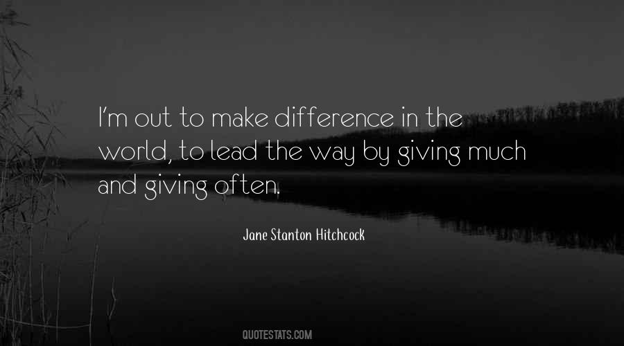 Jane Stanton Hitchcock Quotes #1490461