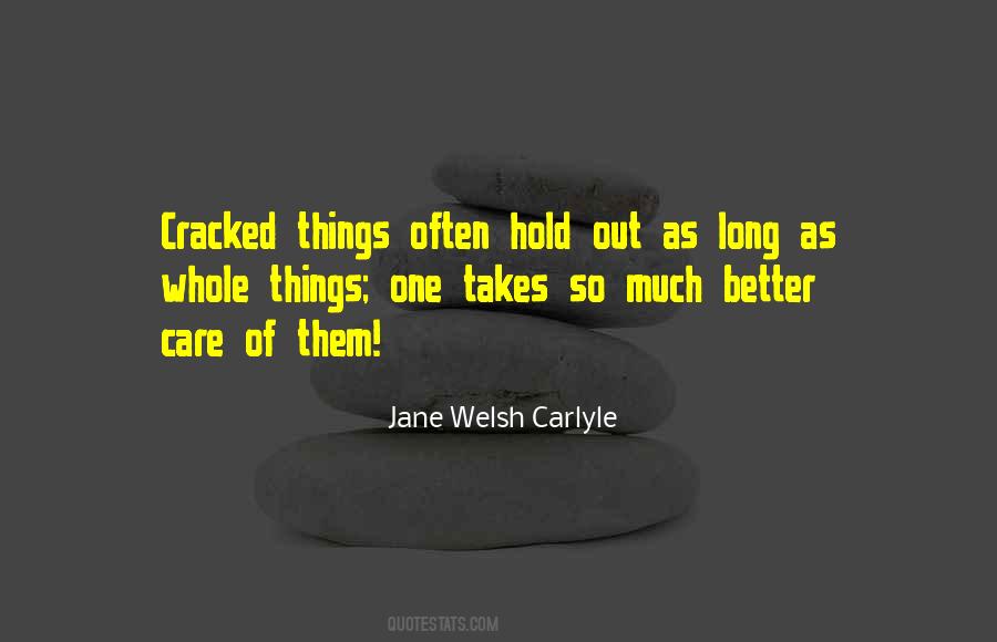 Jane Welsh Carlyle Quotes #1480072