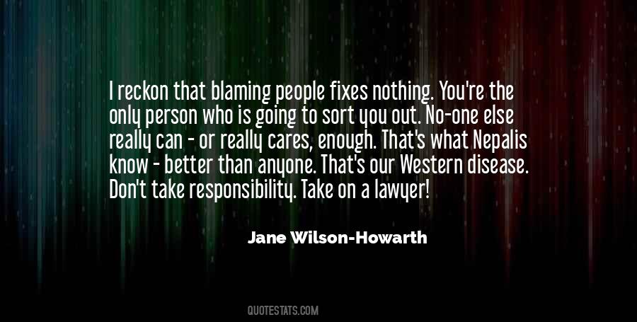 Jane Wilson-Howarth Quotes #1721822