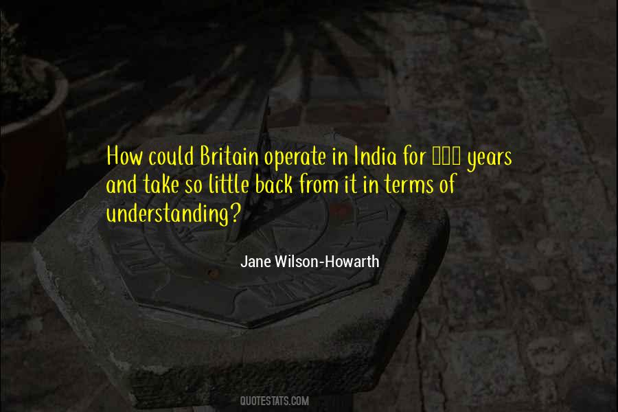 Jane Wilson-Howarth Quotes #23707