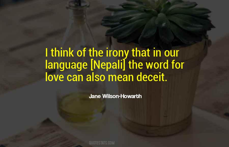 Jane Wilson-Howarth Quotes #296425