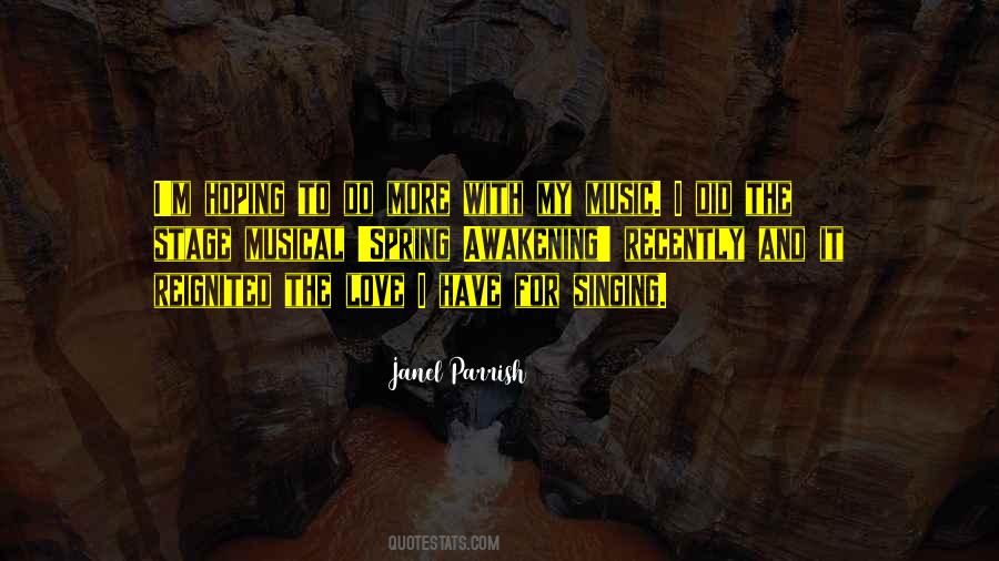 Janel Parrish Quotes #726025