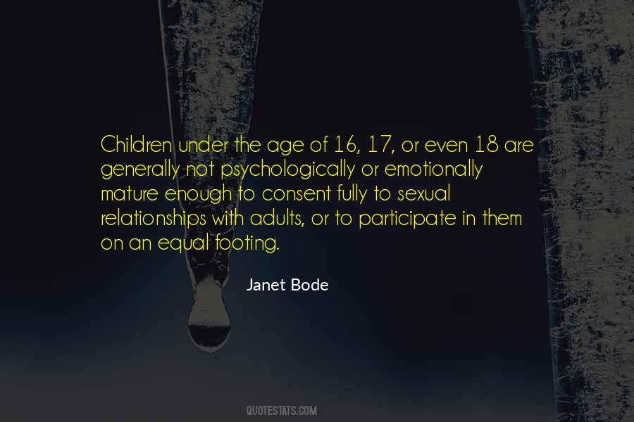 Janet Bode Quotes #992962