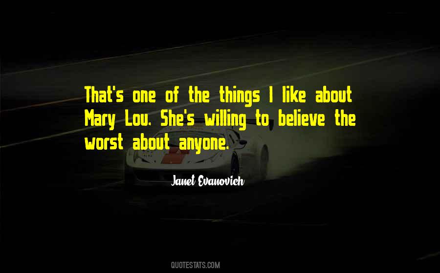 Janet Evanovich Quotes #1251185