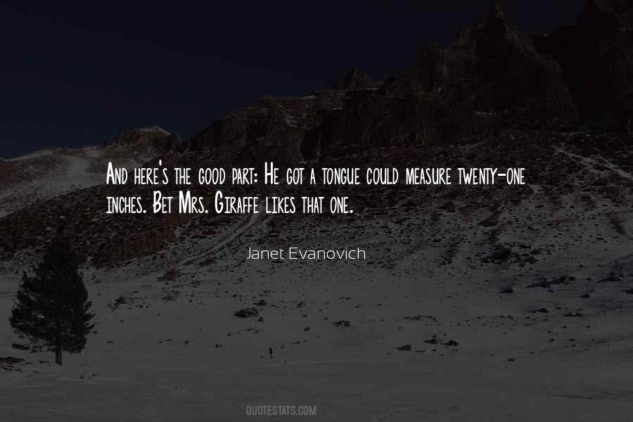 Janet Evanovich Quotes #572854