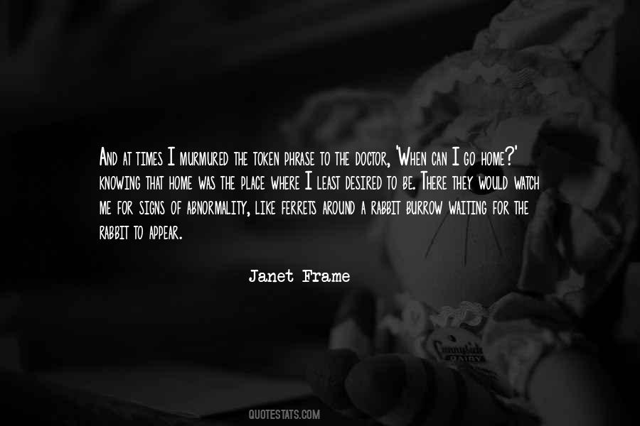 Janet Frame Quotes #1126748