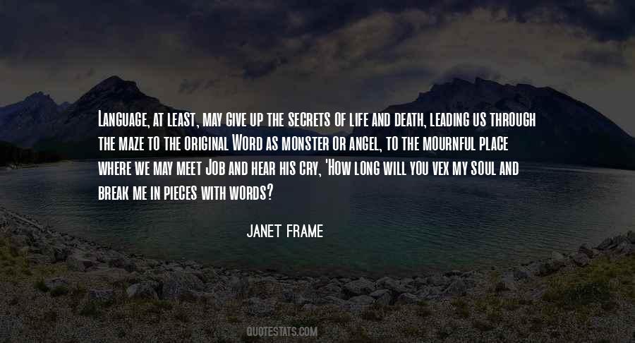 Janet Frame Quotes #1782274