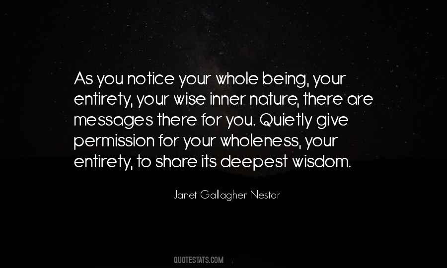 Janet Gallagher Nestor Quotes #1008296