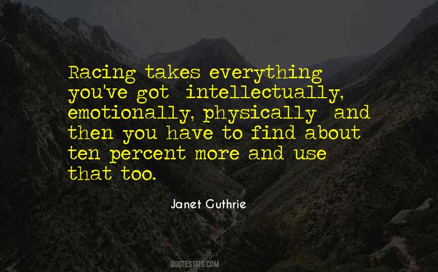 Janet Guthrie Quotes #1761831