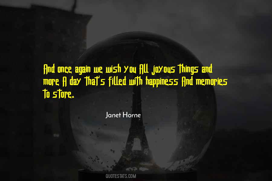 Janet Horne Quotes #227489