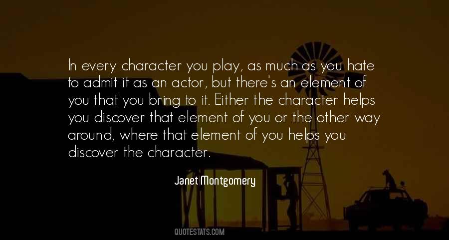 Janet Montgomery Quotes #721305
