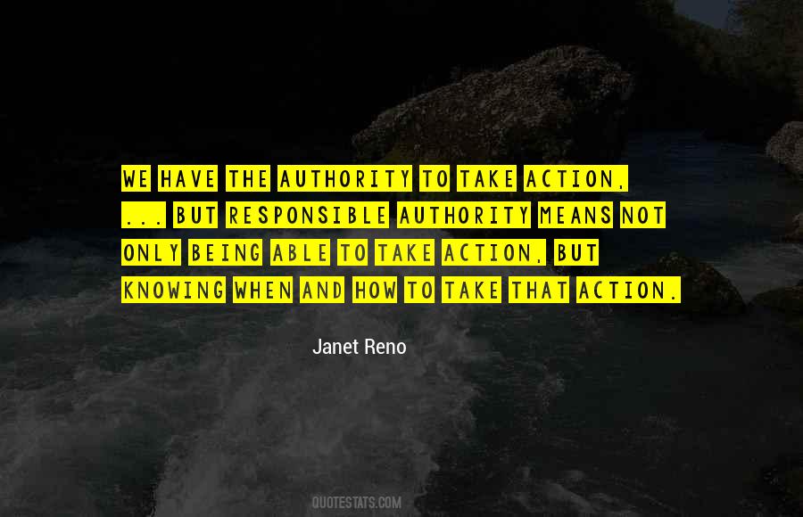 Janet Reno Quotes #1221164