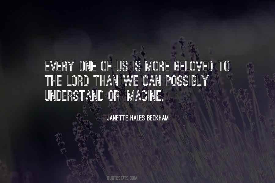 Janette Hales Beckham Quotes #1698939 Janette Hales Beckham Quotes #1698939