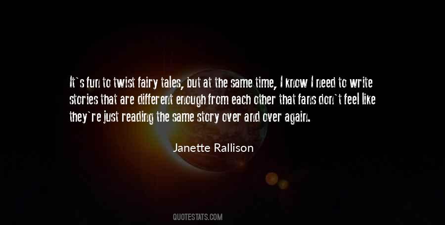 Janette Rallison Quotes #783396