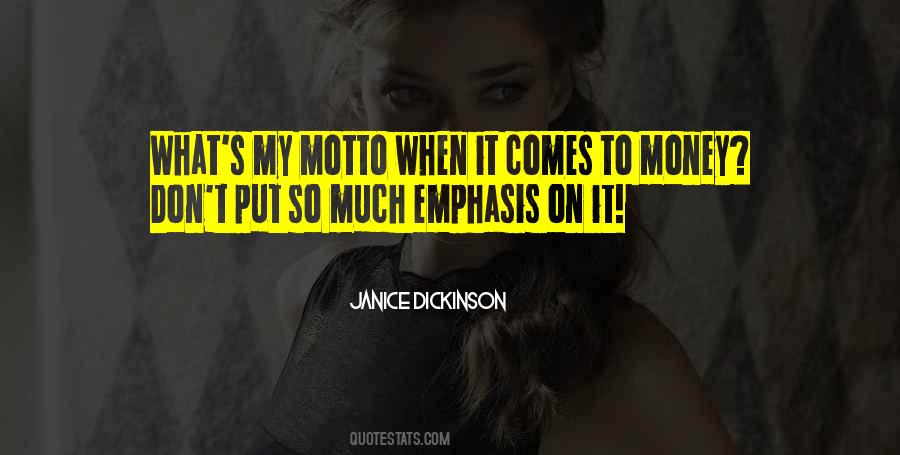 Janice Dickinson Quotes #74925