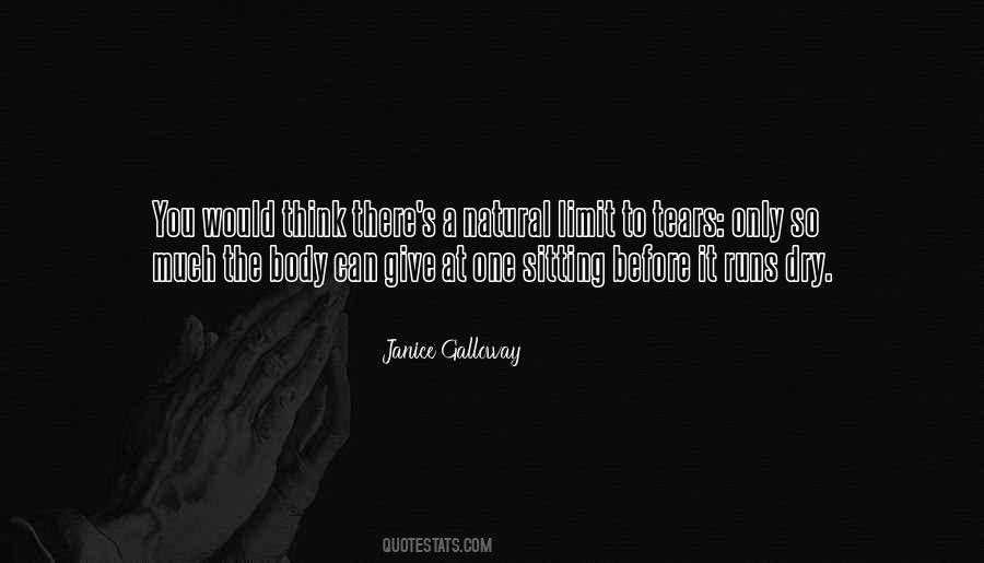 Janice Galloway Quotes #905232