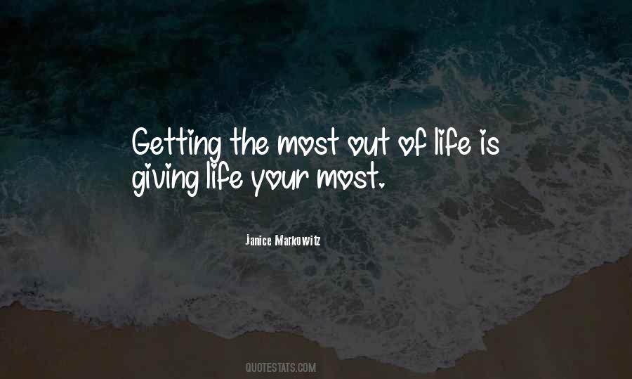 Janice Markowitz Quotes #315532