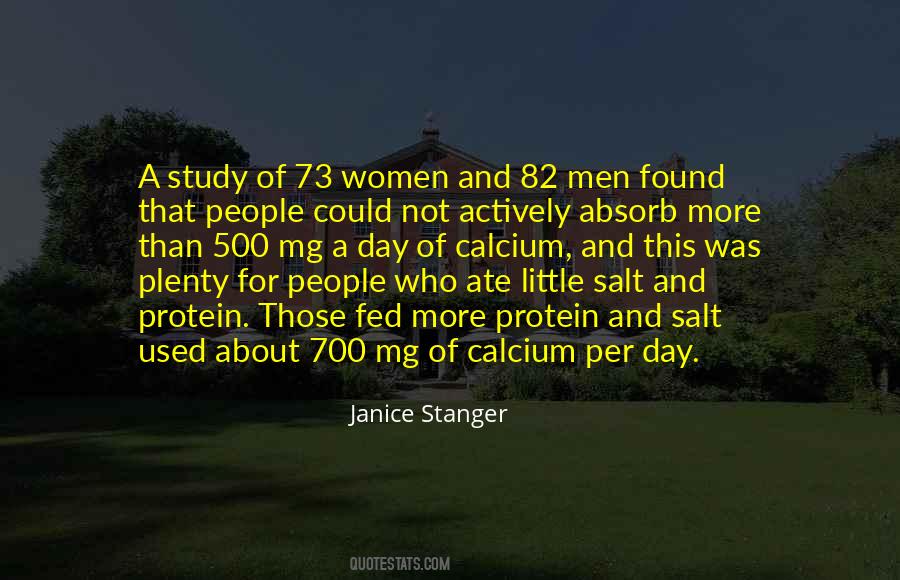 Janice Stanger Quotes #302798