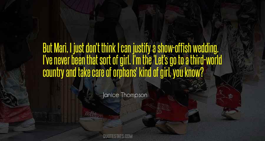 Janice Thompson Quotes #1635559