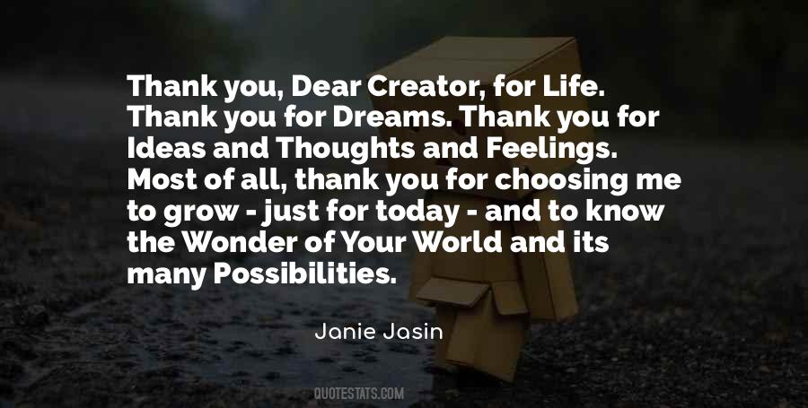 Janie Jasin Quotes #248444