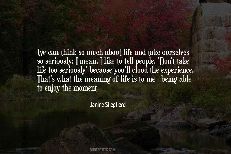 Janine Shepherd Quotes #1157569