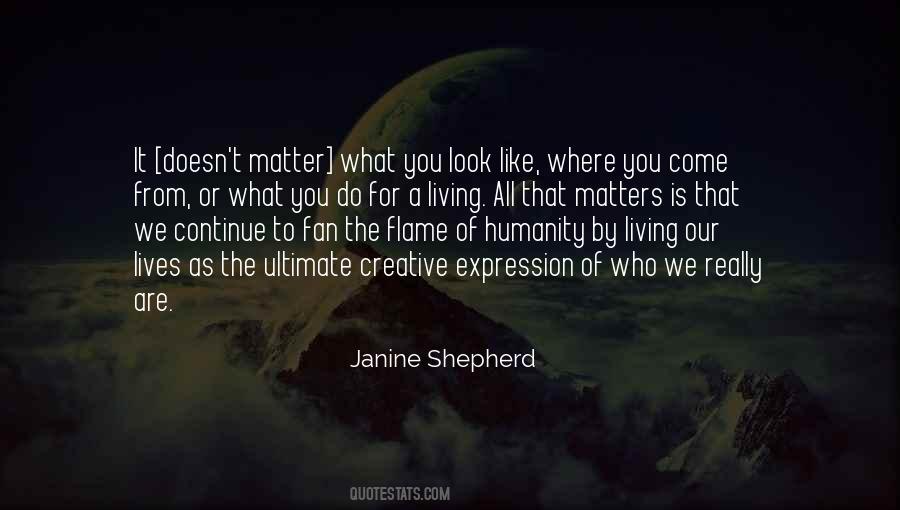 Janine Shepherd Quotes #707069