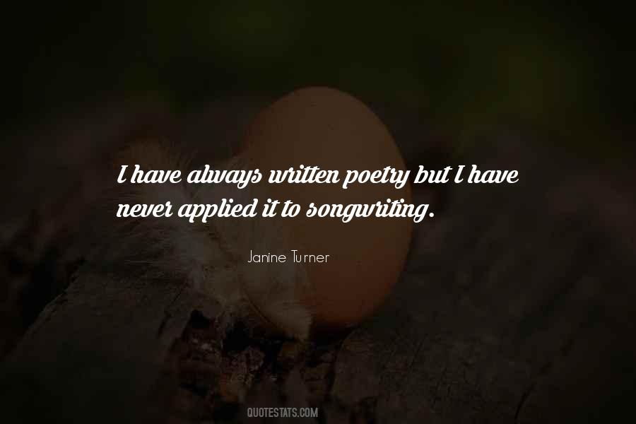 Janine Turner Quotes #26958