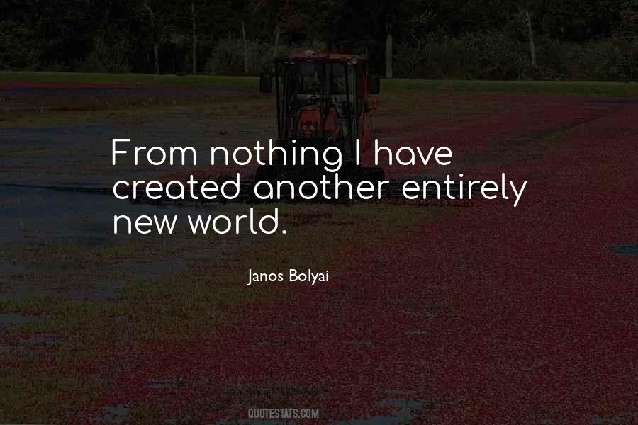 Janos Bolyai Quotes #1051746