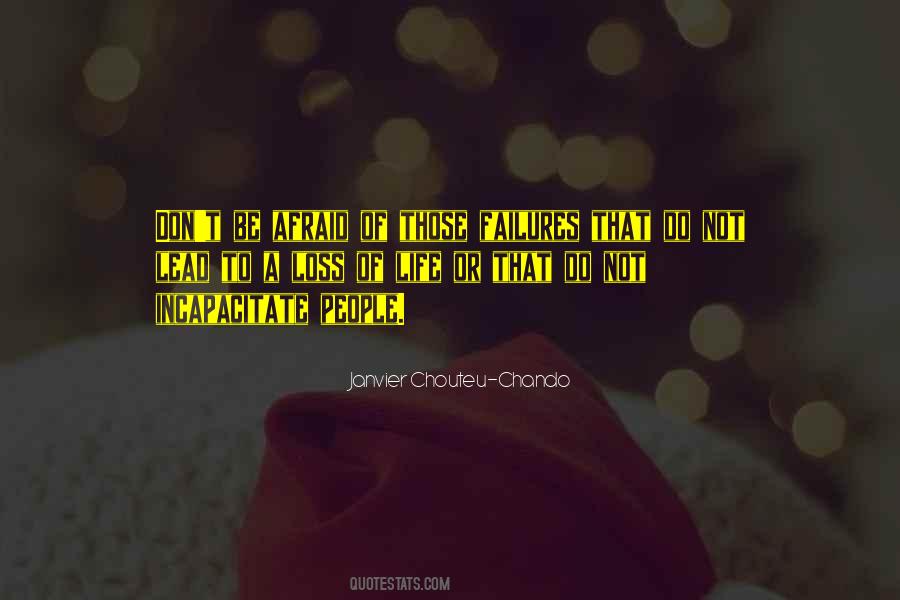 Janvier Chouteu-Chando Quotes #1453381