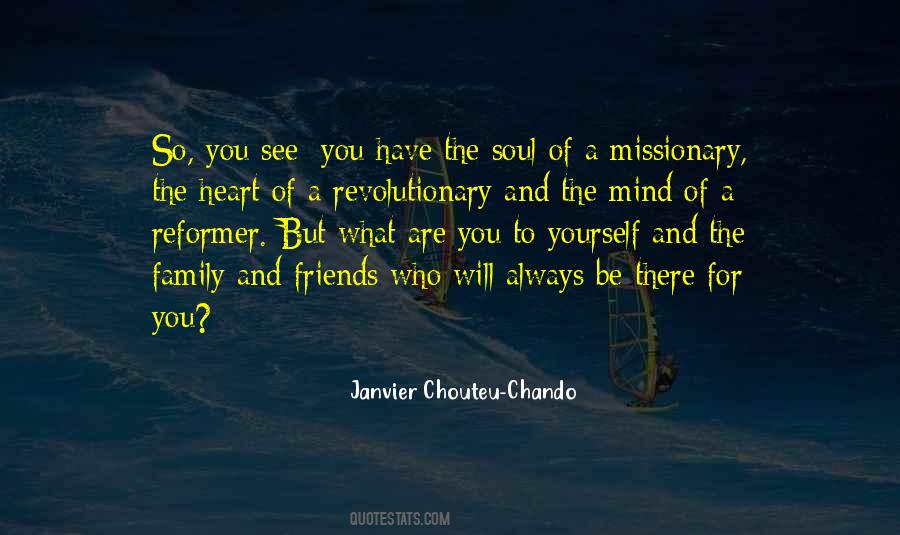 Janvier Chouteu-Chando Quotes #1608251