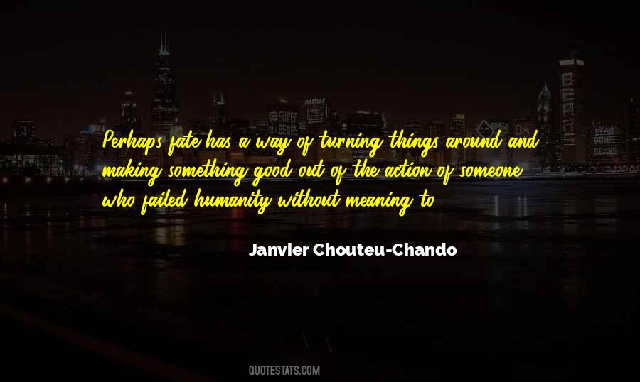 Janvier Chouteu-Chando Quotes #791463