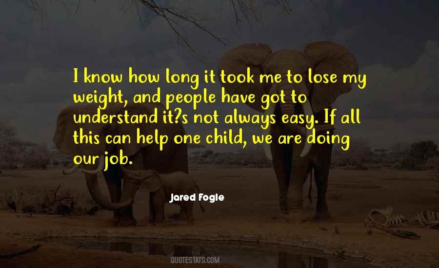 Jared Fogle Quotes #1160788