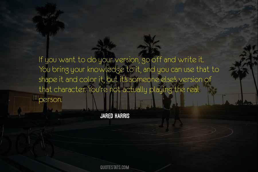 Jared Harris Quotes #246121