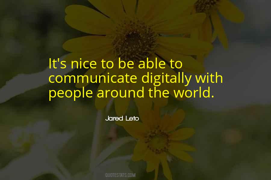 Jared Leto Quotes #994312