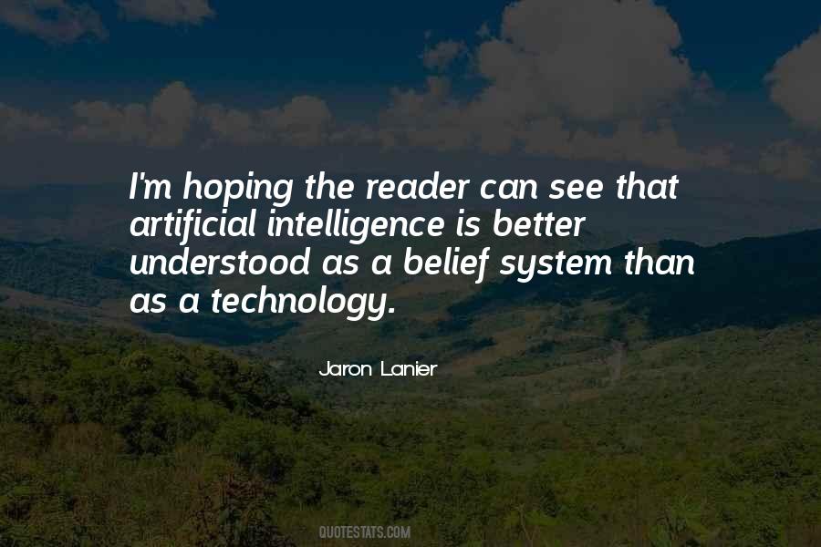 Jaron Lanier Quotes #839621