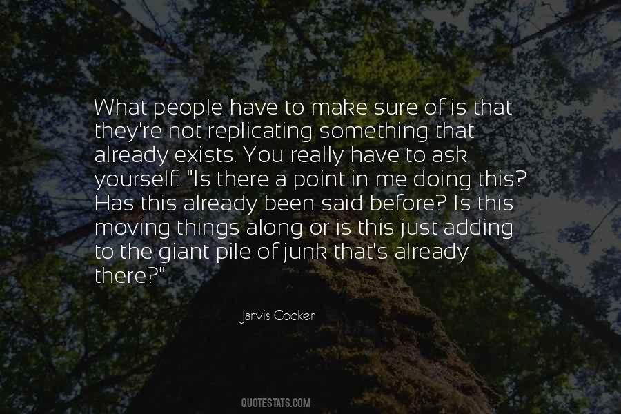 Jarvis Cocker Quotes #1221864