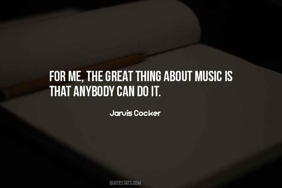 Jarvis Cocker Quotes #407504