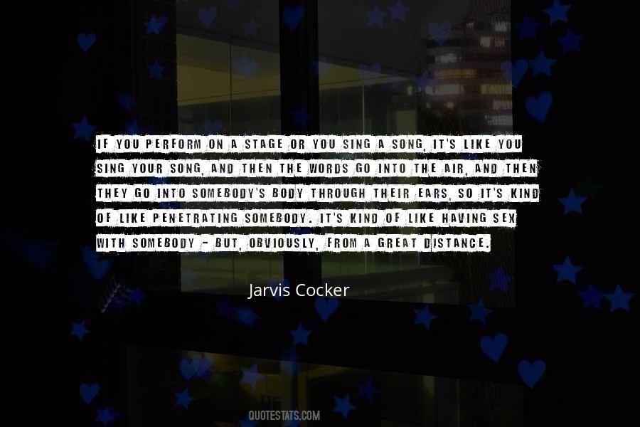 Jarvis Cocker Quotes #804292