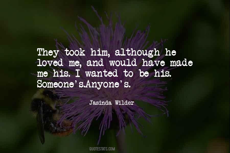 Jasinda Wilder Quotes #35984