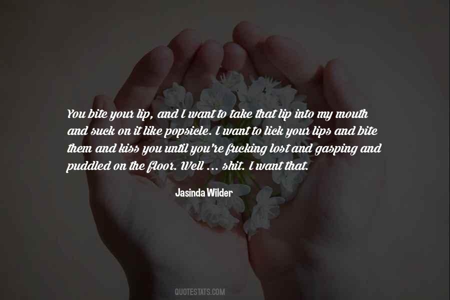 Jasinda Wilder Quotes #941756