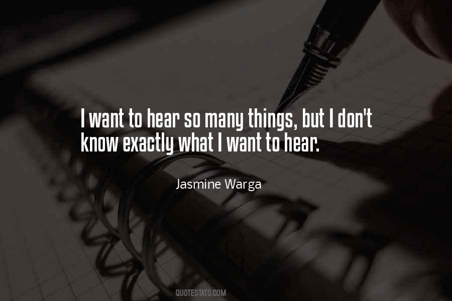 Jasmine Warga Quotes #131678