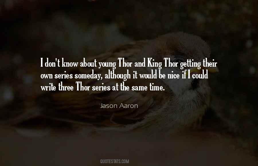 Jason Aaron Quotes #1653412