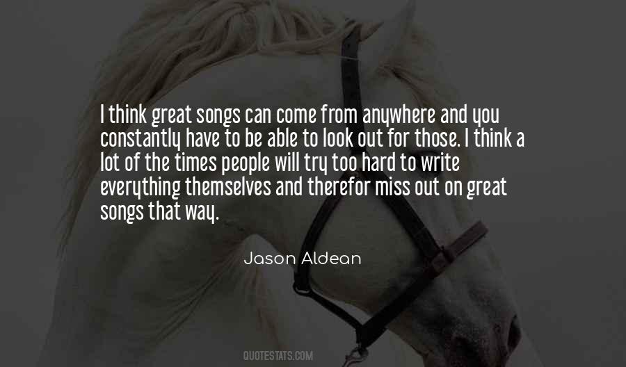 Jason Aldean Quotes #1538662