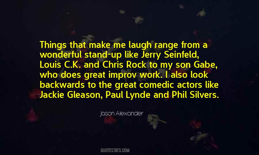 Jason Alexander Quotes #102636