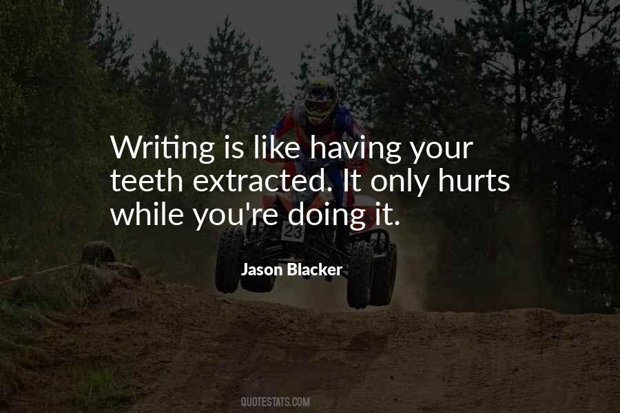 Jason Blacker Quotes #1164972