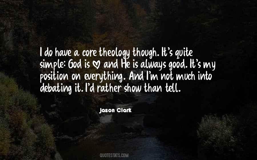 Jason Clark Quotes #157892